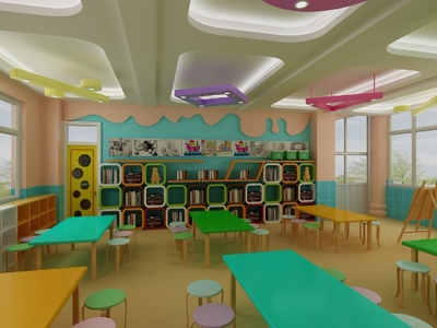 永昌小學特色功能室 圍棋室、閱覽室、美術室、音樂室與多媒體室的設計與整合